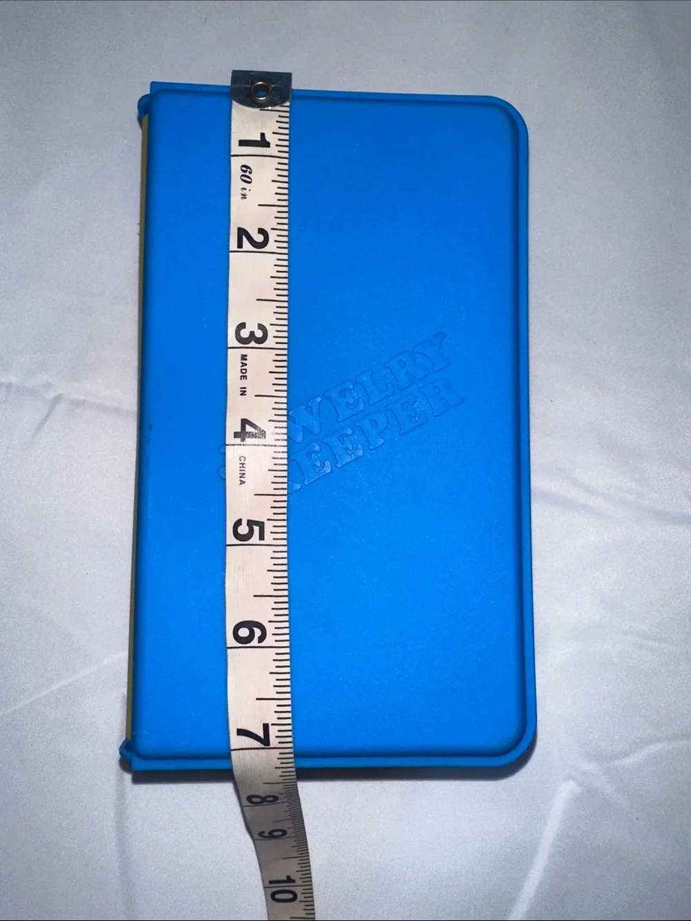 Vintage Emson Jewelry Keeper Plastic Storage Box Book Trifold Travel Case 1988